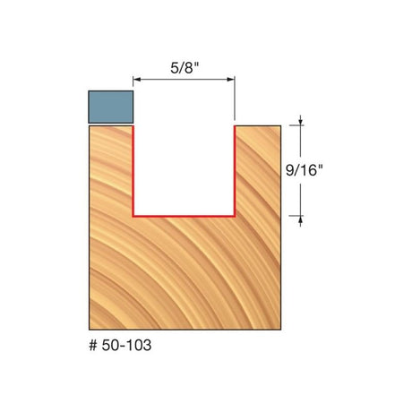 Freud | 50 - 103 5/8 (Dia.) Top Bearing Flush Trim Bit - Mississauga Hardware Centre IncFreud50-103