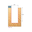 Freud | 50 - 118 3/4 (Dia.) Top Bearing Flush Trim Bit - Mississauga Hardware Centre IncFREUD50-118