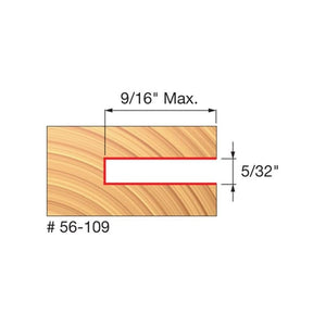 Freud | 56 - 109 5/32 Slot Three Wing Slotting Cutter - Mississauga Hardware Centre IncFREUD56109