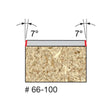 Freud | 66 - 100 1/4 (Dia.) Bevel Trim Bit - Mississauga Hardware Centre IncFREUD66-100