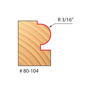 Freud | 80 - 104 3/16 Radius Traditional Beading Bit - Mississauga Hardware Centre IncFreud80-104
