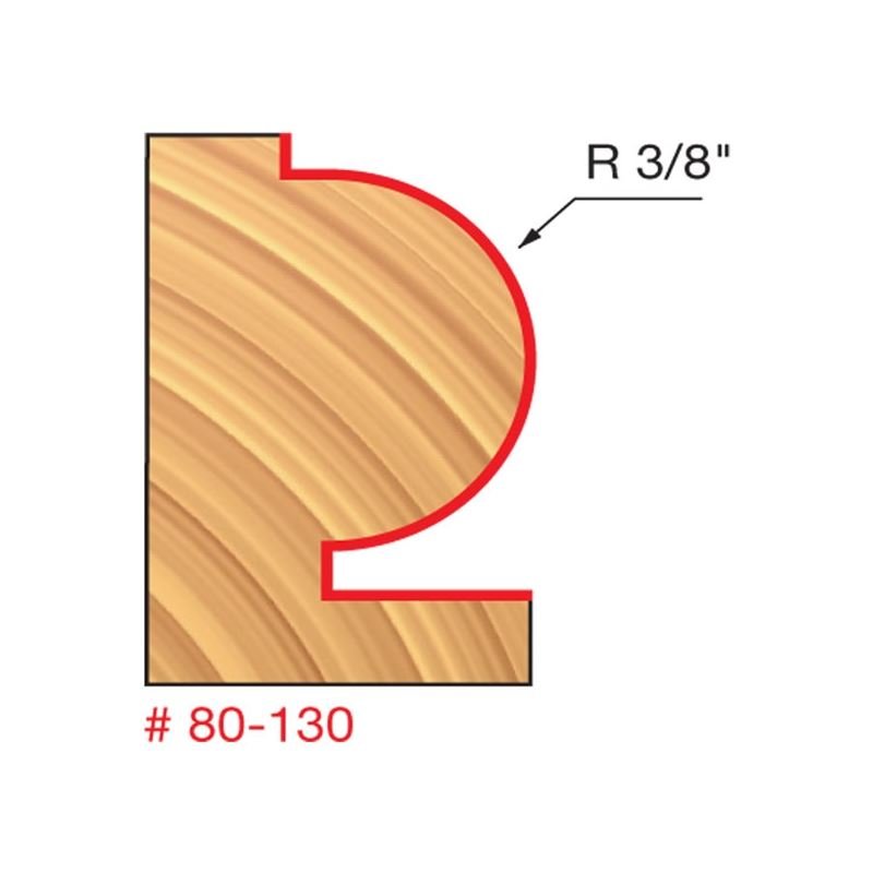 Freud | 80 - 130 3/8 Radius Traditional Beading Bit - Mississauga Hardware Centre IncFREUD80-130
