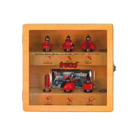 Freud | 91 - 104 6 Piece Starter Bit Set (1/2 Shank) - Mississauga Hardware Centre IncFREUD91-104