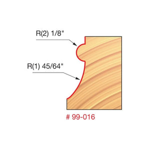 Freud | 99 - 016 1 (Dia.) Face Molding Bit - Mississauga Hardware Centre IncFreud99-016