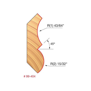 Freud | 99 - 404 1 - 1/4 (Dia.) Crown Molding Bit - Mississauga Hardware Centre IncFreud99-404