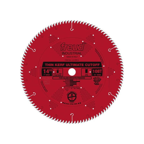 Freud | LU74R014 14" Thin Kerf Ultimate Cut - Off Blade - Mississauga Hardware Centre IncFreudLU74R014