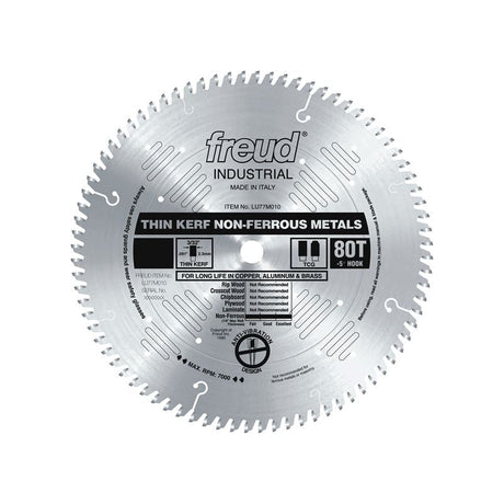 Freud | LU77M008 8" Thin Kerf Non - Ferrous Metal Blade - Mississauga Hardware Centre IncFREUDLU77M008