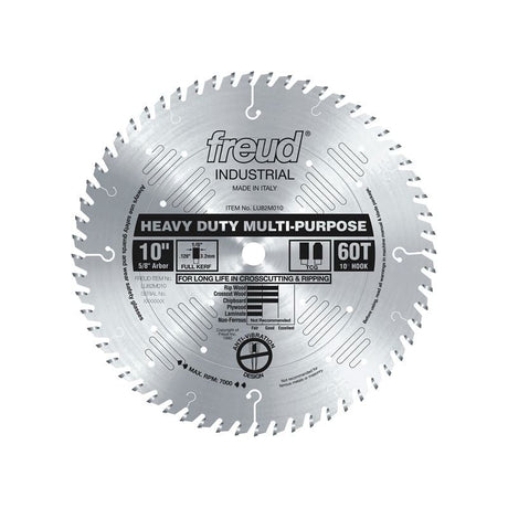 Freud | LU82M010 10" Heavy Duty Multi - Purpose Blade - Mississauga Hardware Centre IncFREUDLU82M010