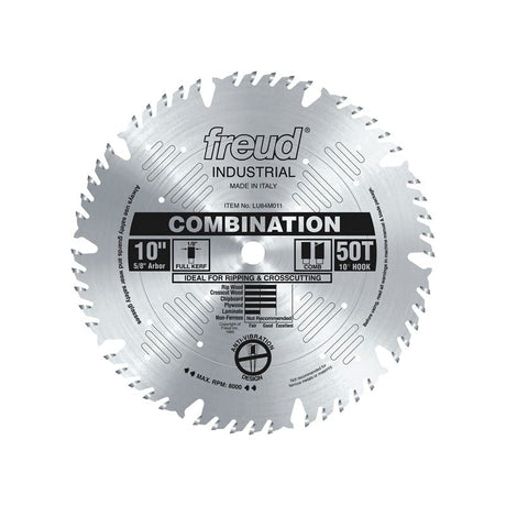Freud | LU84M011 10" Industrial Combination Saw Blade - Mississauga Hardware Centre IncFREUDLU84M011