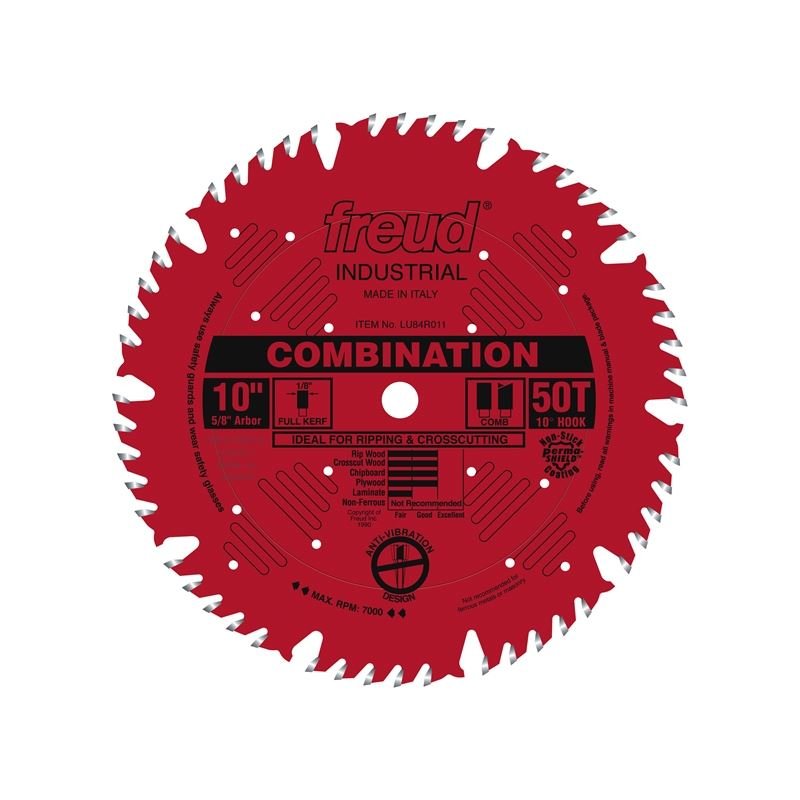 Freud | LU84R011 10" 50 - Tooth ATB Combination Saw Blade - Mississauga Hardware Centre IncFREUDLU84R011