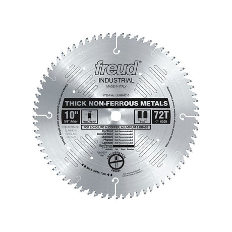 Freud | LU89M010 10" Thick Non - Ferrous Metal Blade - Mississauga Hardware Centre IncFreudLU89M010