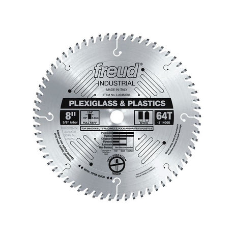 Freud | LU94M008 8" Industrial Plastic Saw Blade - Mississauga Hardware Centre IncFREUDLU94M008
