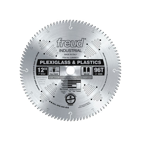 Freud | LU94M012 12" Industrial Plastic Saw Blade - Mississauga Hardware Centre IncFREUDLU94M012