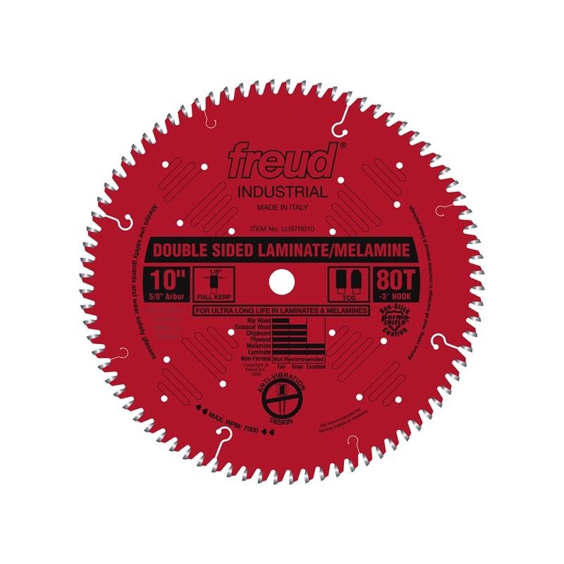Freud | LU97R010 10" Double Sided Laminate / Melamine Blade - Mississauga Hardware Centre IncFreudLU97R010