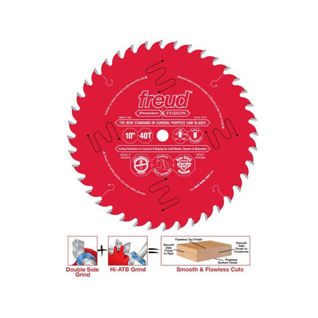 Freud | P410C 10" 40T Carbide General Purpose Blade - Mississauga Hardware Centre IncFREUDP410C
