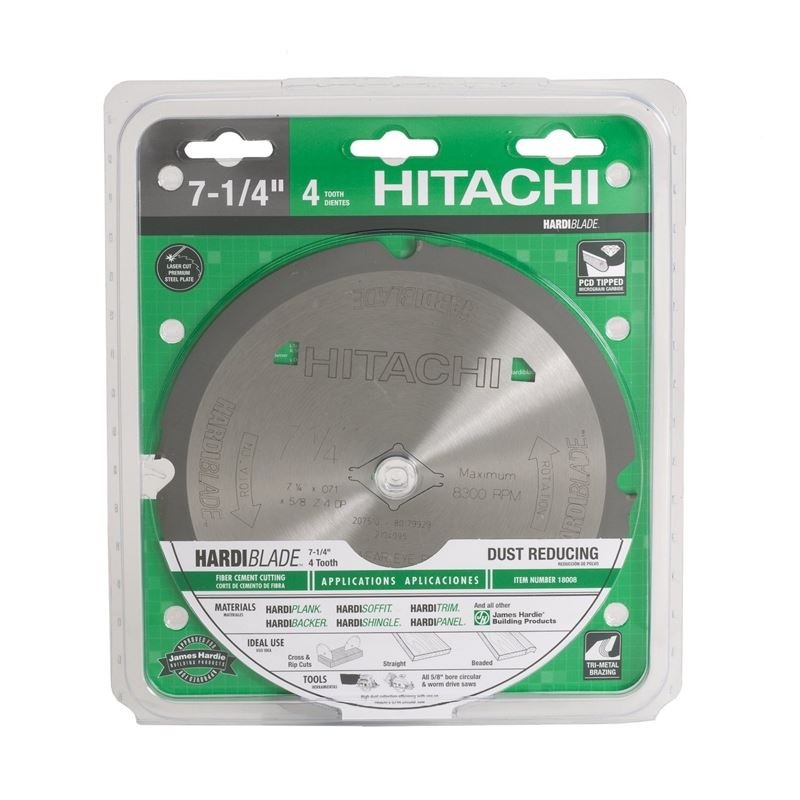 Hitachi | 18008 Hardie Blade 7 - 1/4" Construction Grade Diamond Tipped Saw Blade - Mississauga Hardware Centre IncHITACHI18008