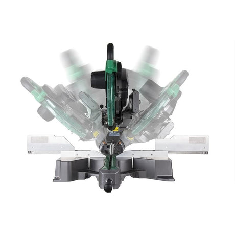 Hitachi C12RSH2 12" Sliding Dual Compound Miter Saw with Laser Marker - Mississauga Hardware Centre IncHitachiC12RSH2