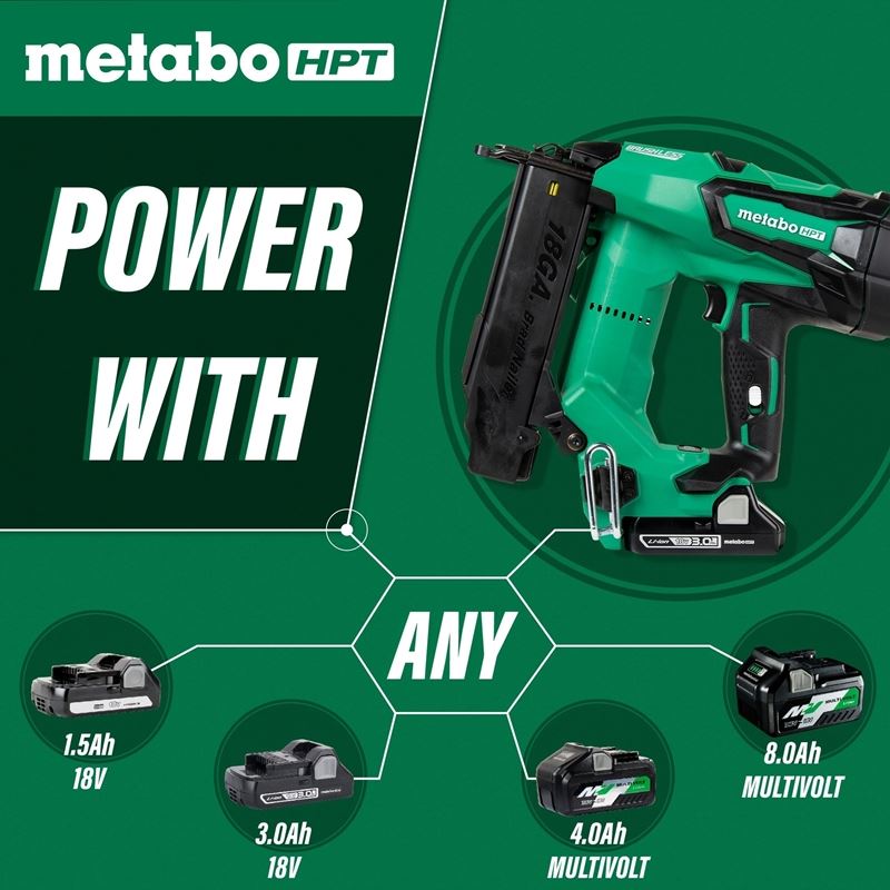 Hitachi NT1850DESM 18V Cordless 2 Inch 18 Gauge Brad Nailer - Mississauga Hardware Centre Inc