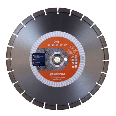 Husqvarna 501635601 QH5 16 in. Diamond Blade - Mississauga Hardware Centre Inc