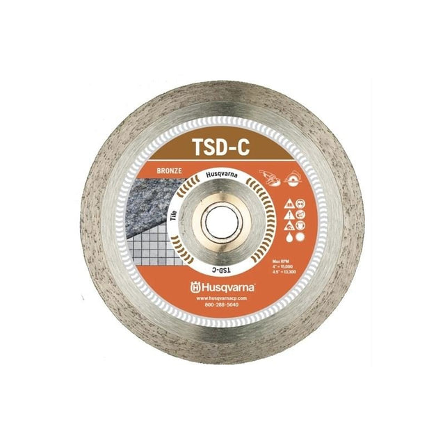 Husqvarna 542761259 5in Continuous Rim Diamond Blade - TSD - C Dri Disc - Mississauga Hardware Centre Inc