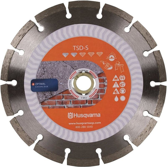 Husqvarna 542761410 5in Segmented Diamond Blade - TSD - S Dri Disc - Mississauga Hardware Centre Inc