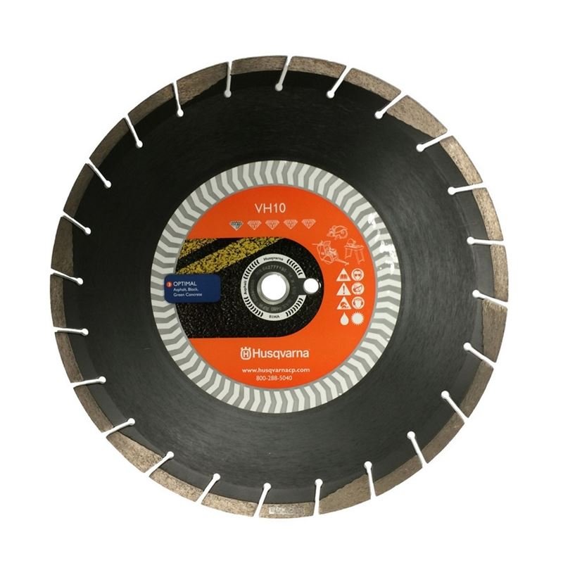 Husqvarna 542773496 12 in. VH10 Asphalt Cutting Diamond Saw Blade - Mississauga Hardware Centre Inc