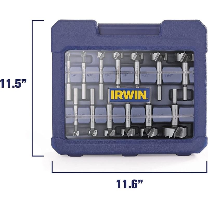 IRWIN 1966893 14 PC Forstner Bit Set (Marples) - Mississauga Hardware Centre Inc