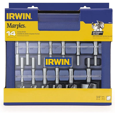 IRWIN 1966893 14 PC Forstner Bit Set (Marples) - Mississauga Hardware Centre Inc