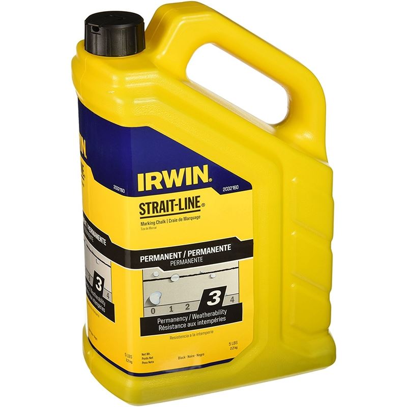 Irwin 5lb Black Permanent Marking Chalk - Mississauga Hardware Centre IncIRWIN2032160