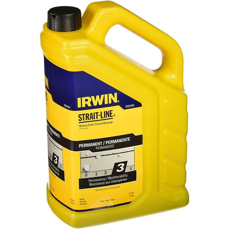 Irwin 5lb Black Permanent Marking Chalk - Mississauga Hardware Centre IncIRWIN2032160