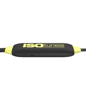 ISOtunes IT - 22 XTRA 2.0 Bluetooth Earbuds - Safety Yellow/Black - Mississauga Hardware Centre Inc