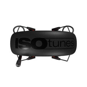 ISOtunes IT - 91 AIR DEFENDER AM/FM EARMUFF - BLACK/SAETY RED - Mississauga Hardware Centre Inc