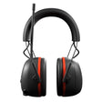 ISOtunes IT - 91 AIR DEFENDER AM/FM EARMUFF - BLACK/SAETY RED - Mississauga Hardware Centre Inc