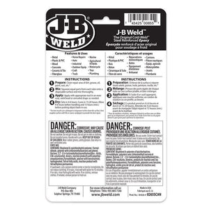 J - B WELD 2 oz. Original Cold Weld Resin and Hardener - Mississauga Hardware Centre Inc