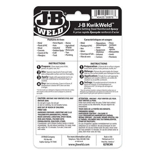 J - B WELD KWIKWELD TWIN TUBE - 2 OZ - Mississauga Hardware Centre Inc