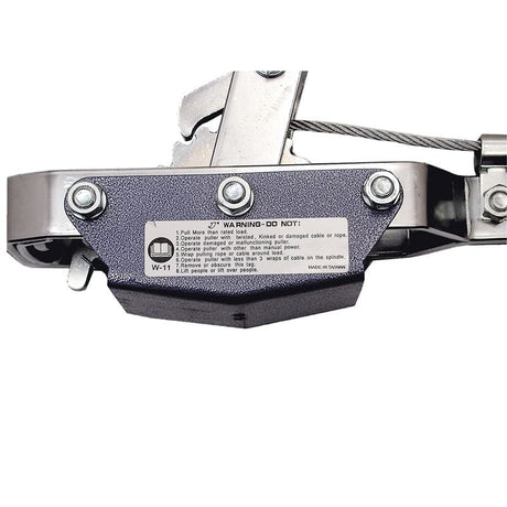 Jet 111225 2 Ton Single Pawl Hand Cable Puller - Heavy Duty - Mississauga Hardware Centre IncJET111225