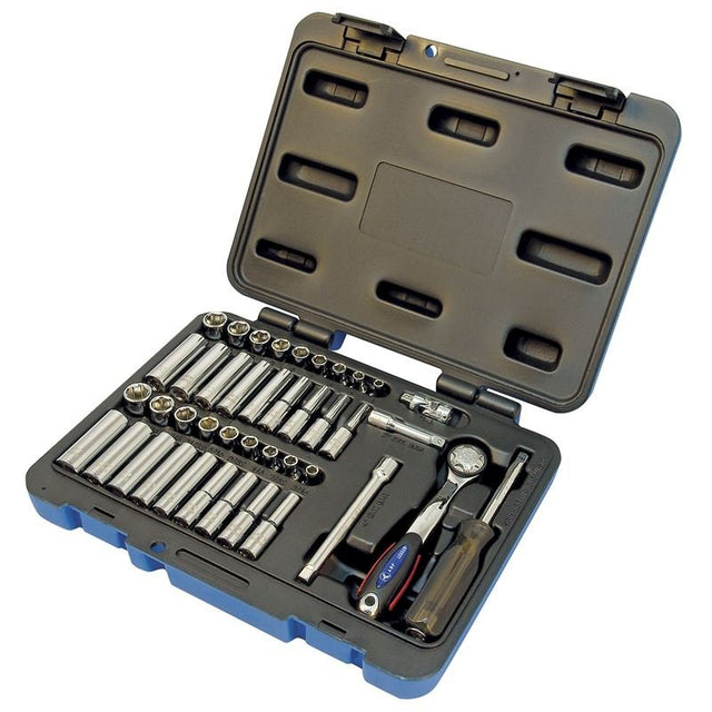 Jet 600125 42 Pc 1/4 Dr S.a.e./metric Socket Wrench Set - 6 Point - Mississauga Hardware Centre IncJet600125