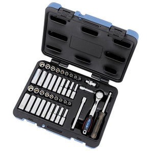 Jet 600126 42 Pc 1/4 Dr S.a.e./metric Socket Wrench Set - 12 Point - Mississauga Hardware Centre IncJET600126
