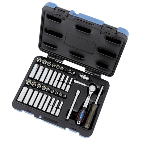 Jet 600126 42 Pc 1/4 Dr S.a.e./metric Socket Wrench Set - 12 Point - Mississauga Hardware Centre IncJET600126