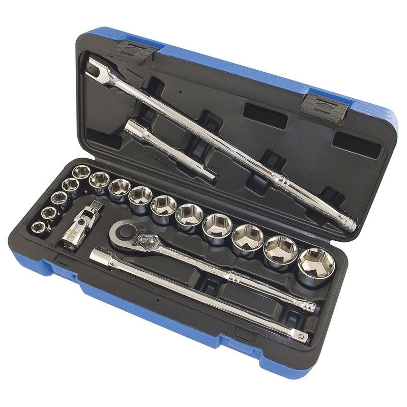 Jet 600323 20 Pc 1/2 Dr S.a.e. Socket Wrench Set - 6 Point - Mississauga Hardware Centre IncJET600323