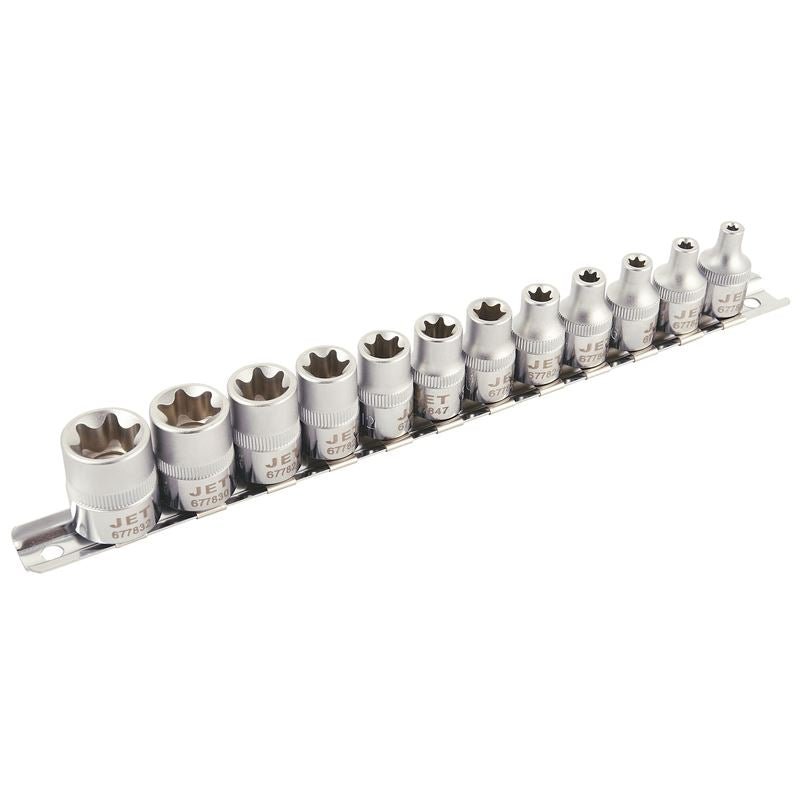 Jet 601232 12 Pc 3/8 Dr External Torx Socket Set - Mississauga Hardware Centre IncJet601232