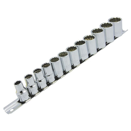 Jet 601234 12 Pc 3/8 Dr Metric Socket Set - 12 Point - Mississauga Hardware Centre IncJET601234