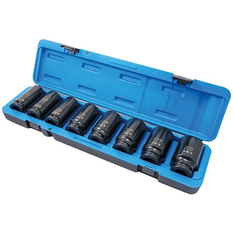 Jet 610402 8 Pc 3/4 Dr Deep S.a.e. Impact Socket Set - 6 Point - Mississauga Hardware Centre IncJET610402