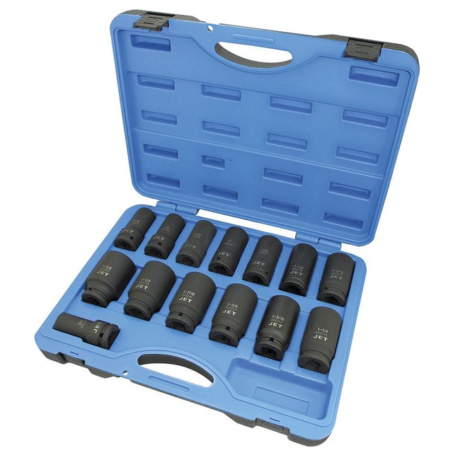 Jet 610406 14 Pc 3/4 Dr Deep S.a.e. Impact Socket Set - 6 Point - Mississauga Hardware Centre IncJET610406