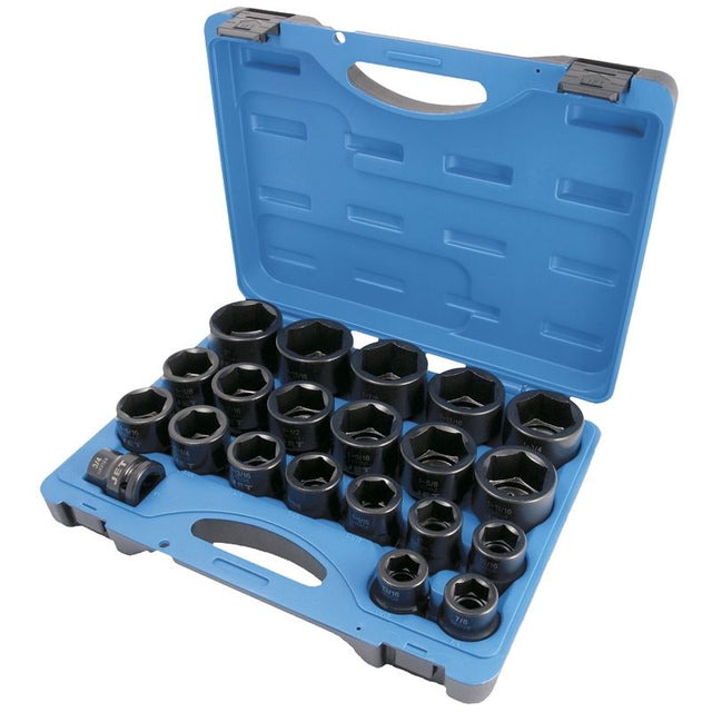 Jet 610409 21 Pc 3/4 Dr S.a.e. Impact Socket Set - 6 Point - Mississauga Hardware Centre IncJET610409