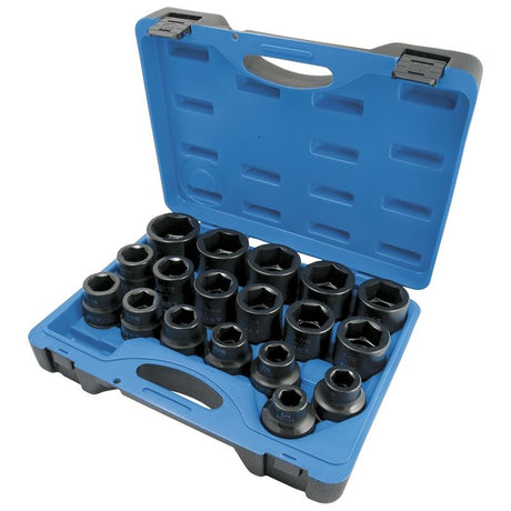 Jet 610509 18 Pc 1 Dr S.a.e. Impact Socket Set - 6 Point - Mississauga Hardware Centre IncJet610509