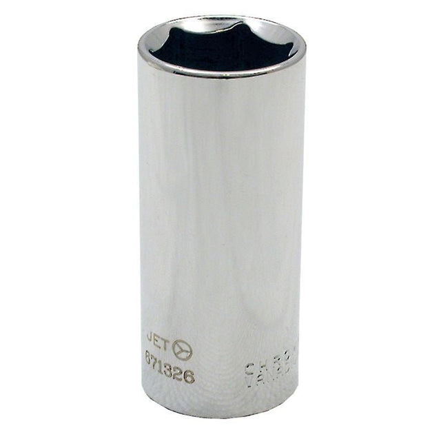Jet 671326 3/8 Dr X 13/16 Deep Chrome Socket - 6 Point - Mississauga Hardware Centre IncJET671326