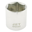 Jet 672130 1/2 Dr X 15/16 Regular Chrome Socket - 6 Point - Mississauga Hardware Centre IncJET672130