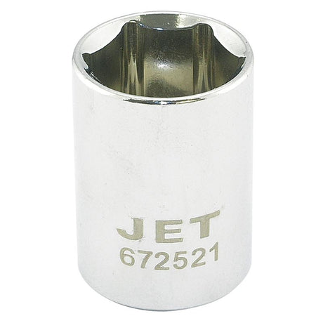 Jet 672524 1/2 Dr X 24mm Regular Chrome Socket - 6 Point - Mississauga Hardware Centre IncJET672524