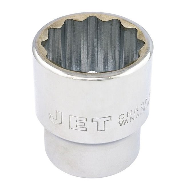Jet 673224 3/4 Dr X 1 - 1/2 Regular Chrome Socket - 12 Point - Mississauga Hardware Centre IncJET673224
